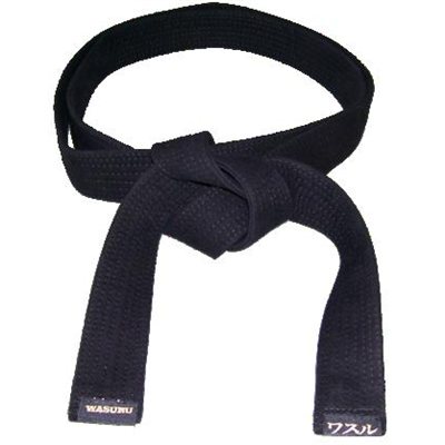 Wasuru® Premium hand made black belt